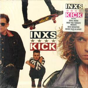 A00588566/LP/インエクセス(INXS)「Kick (1987年・81796-1・ニューウェイヴ・オルタナ)」