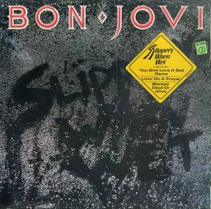 A00588582/LP/ボン・ジョヴィ(BON JOVI)「Slippery When Wet (1986年・830-264-1-M-1・ハードロック)」