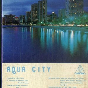 F00025320/カセット/杉山清貴&オメガトライブ「Aqua City (1983年・50118-28・シンセポップ・ファンク・FUNK)」の画像1