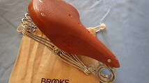 ＢＲＯＯＫＳ レザーサドル Ｂ３３　ＨＯＮＥＹ ブルックス_画像2