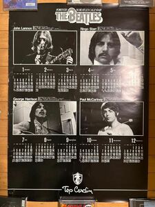 THE BEATLES - FOREVER 82 BEATLES CALENDER カレンダーポスター ザ・ビートルズ VINTAGE / USED POSTER. RARE PROMO ITEM!