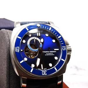 送料無料〓新品〓腕時計 パガーニデザイン PAGANI DESIGN 機械式・NH39Ａ・オープンハート・オマージュウォッチ・サファイア・PD-1736