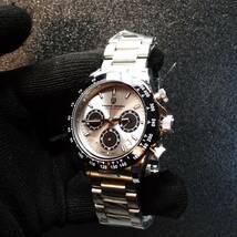 送料無料・新品・パガーニデザイン・メンズ・セイコー製VK63クロノグラフクオーツ式腕時計・フルメタル・オマージュウオッチ・PD-1664_画像8
