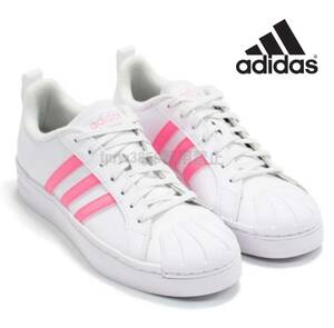 新品未使用 adidas ストリートチェック【24cm】定価6270円 クラウドフォーム アディダス カジュアル 靴 1948 白 STREET Check ジュニア