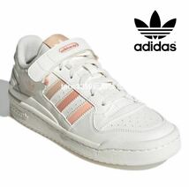 新品未使用 アディダス FORUM LOW【26.5cm】フォーラム adidas スニーカー アディダス 8345 ローカット 靴 白 シューズ_画像1