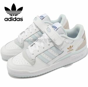 新品未使用 アディダス FORUM LOW 【27cm】定価11000円 レザー 天然皮革 スニーカー adidas フォーラム ロー 本革 ローカット 4369 白