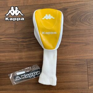 新品未使用 Kappa GOLF【ヘッドカバー】定価5250円 ドライバー 用 kappaGOLF ウッド ヘッド カッパ ゴルフ ウェア ゴルフウェア カバー