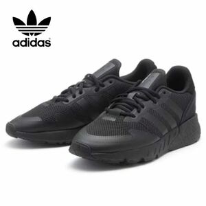 新品未使用 アディダス ZX 1K BOOST【26cm】ランニング スニーカー ブースト 黒 adidas 運動 靴 スポーツ ウォーキング シューズ68721