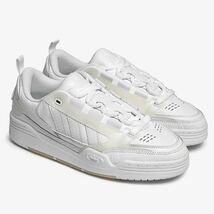 新品未使用 アディダス adi2000【30cm】定価15400円 スニーカー adidas originals 天然皮革 靴 シューズ 4697 白 ヘビ柄 パイソン スネーク_画像2