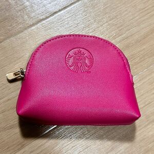 【希少/限定】Starbucks スタバ コインケース 財布 カードケース ピンク タイ 激レア！