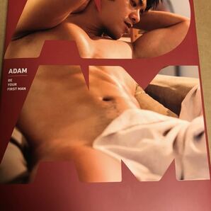 写真集「ADAM :林冠宇 写真集」ADAM BE YOUR FIRST MAN （晏人物）2022年1月発刊（新品・未開封）の画像1