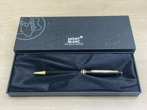 【23026】MONTBLANC モンブラン MEISTERSTUCK マイスターシュテュック クラシック ボールペン ツイスト式 ゴールド 芯交換済み_画像1