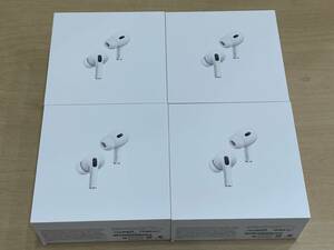 【23023】新品未開封 AirPods Pro MTJV3J/A Apple 4点セット エアーポッズ ワイヤレスイヤホン 第2世代 第二世代