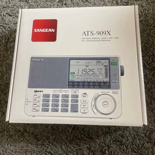 美品 SANGEAN ATS-909X 付属品未使用品