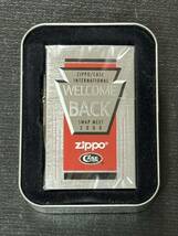 zippo SWAP MEET 2000 1933 REPLICA FIRST RELEASE スワップミート 1933レプリカ 年代物 WELCOME BACK 外ヒンジ デットストック_画像1