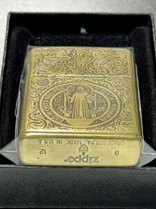 zippo コンスタンティン ゴールド アーマー GOLD Armor Case 初期型 2012年製 CONSTANTINE 5面加工品 Heavy Wall デットストック 