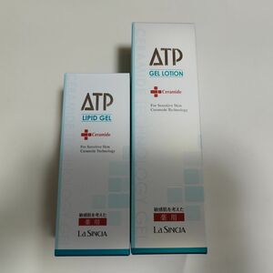 敏感肌用　ラシンシア　薬用ATPゲルローション　リピッドゲル　セット　セラミド化粧品　定価11110円