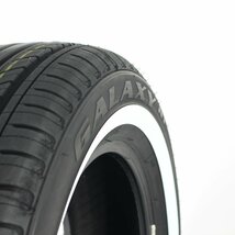 送料無料 ☆ VITOUR TIRE GALAXY R1 WSW 195/70R14 タイヤ ヴィツァー 新品 未使用 4本セット 14インチ ホワイトリボン ☆_画像5