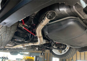 EXAS Racing Exhaust S14 S15 サブ無し！ マフラー シルビア GPスポーツ エグザス レーシングエキゾースト 競技用