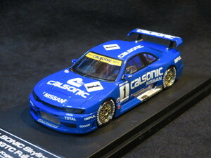 ◆ hpi×EBBRO【44766】1/43 Nissan Calsonic Skyline GT-R / JGTC Fuji 1995 総合優勝車！ ◆