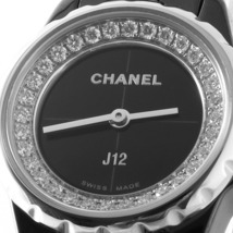 シャネル J12 XS ブラック H5235 中古 レディース 腕時計_画像6