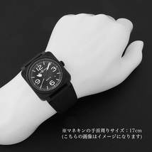 ベル＆ロス マットブラック セラミック BR0392-BL-CE 中古 メンズ 腕時計_画像5