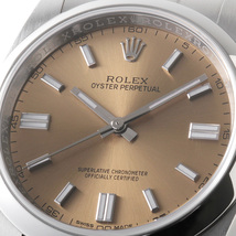 ロレックス オイスターパーペチュアル 116000 ホワイトグレープ ホワイトバー ランダム番 中古 メンズ 腕時計_画像6