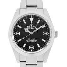 ロレックス エクスプローラーI 後期型 ホワイト369 214270 ブラック ランダム番 中古 メンズ 腕時計_画像1