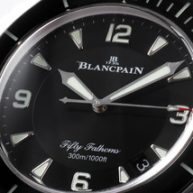 ブランパン フィフティファゾムス 5015-1130-52A 中古 メンズ 腕時計_画像6