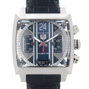  TAG Heuer Monaco chronograph kyali bar 36 CAL5111.FC6299 used men's wristwatch 