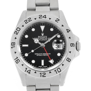 Rolex Explorer II 16570 Black L B -бан использовал мужские часы