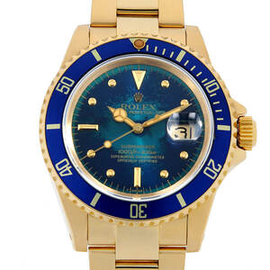 Rolex Summalina Дата 16808 Blue Tropical 70 № 70 Используемый мужской кредит для часов 60 раз платеж без возврата ОК ОК