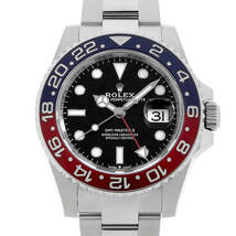 ロレックス GMTマスターII 126710BLRO ブラック 3列 オイスターブレス ランダム番 中古 メンズ 腕時計_画像1
