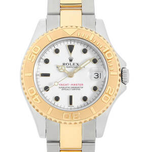 Rolex Yacht-Master 68623 Белый No A Подержанные часы для мальчиков (унисекс)