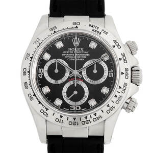  Rolex Cosmo graph Daytona 8P diamond 116519G black D number used men's wristwatch 