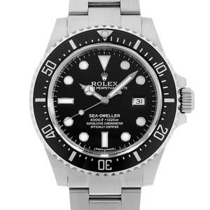 Rolex Seedweller 4000 116600 черный случайный запрет использовал мужские часы