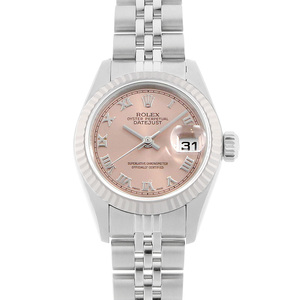 Rolex Datejust 79174 Pink Rome k запрет использовал Ladies Watch