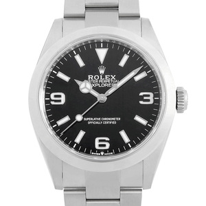 ロレックス エクスプローラー40 224270 ブラック ランダム番 中古 メンズ 腕時計