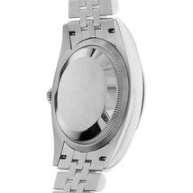 ロレックス デイトジャスト36 126200 ホワイト ローマ 5列 ジュビリーブレス ランダム番 中古 メンズ 腕時計_画像3