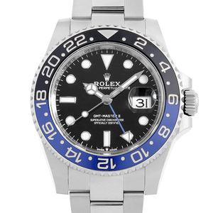 ロレックス GMTマスターII 126710BLNR ブラック 3列 オイスターブレス ランダム番 中古 メンズ 腕時計
