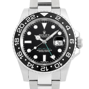 ロレックス GMTマスターII 116710LN ブラック ランダム番 中古 メンズ 腕時計