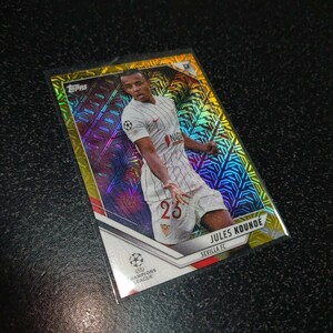 【150枚限定】2022 TOPPS UEFA CHAMPIONS LEAGUE JAPAN EDITION JULES KOUNDE セビージャ　バルセロナ