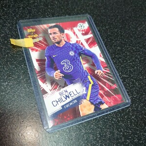 【10枚限定】2022 TOPPS STEVE AOKI FOOTBALL FESTIVAL SOCCER BEN CHILWELL チェルシー