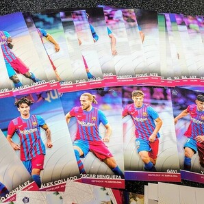 2021 Topps Barcelona Team Set FC Barcelona バルセロナベース 全50枚 コンプリートセット ペドリ ガビ RC pedri gaviの画像2