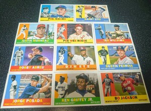 MLB 2022 TOPPS PRO DEBUT MILB LEGEND　11枚セット　ケン・グリフィー　ポサダ　ボー・ジャクソン　ベルトレ　他