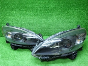 マツダ CW系 プレマシー ラフェスタ ヘッドライト左右 HID P9566 加工品 240311042