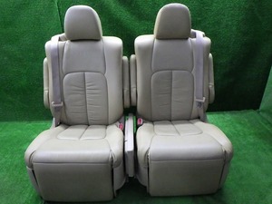 ■large size配送■　Toyota　20　Alphard　Vellfire　セカンドSeatleftright　オットマン　カラーベージュ　240325037