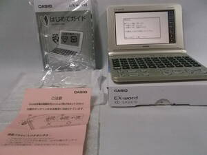 CASIO　カシオ　EX-word　電子辞書　XD-SK6810　未使用かと思います。