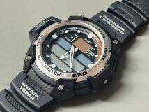 1円〜◆CASIO カシオ SPORTS GEAR ワールドタイム SGW-400H クォーツ アナデジ メンズ腕時計_画像10