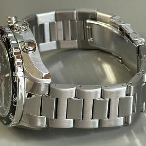 1円〜◆TIMEX タイメックス 1854 クロノグラフ T2N588 ブラックダイヤル クォーツ メンズ腕時計 の画像3